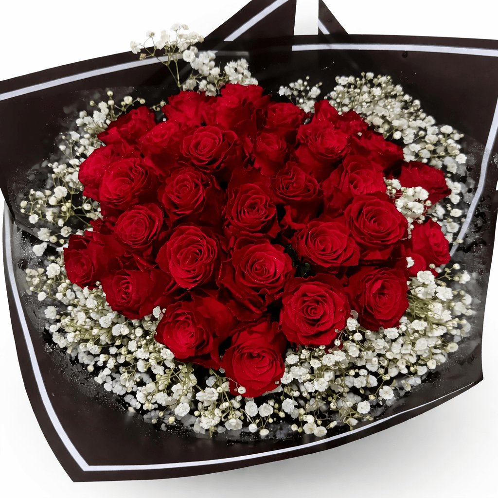 A3 - Valentines Roses in a Wrap - Image 5