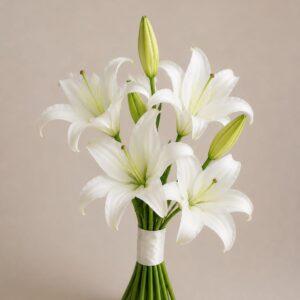 Casablanca Lily Bridal Bouquet