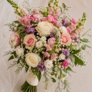 Blush Snapdragon Bridal Bouquet