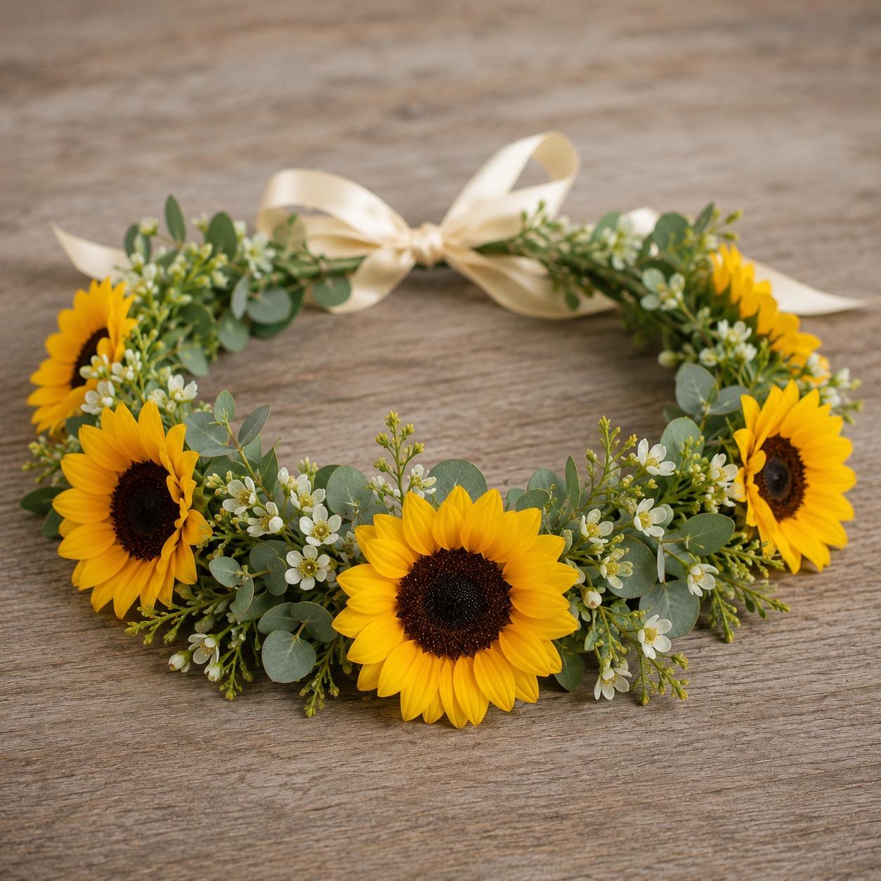 Sunflower Flower Crown