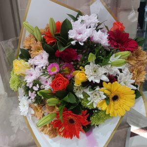 Vibrant Mixed Flower Bouquet